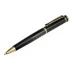 Ручка шариковая Брауберг бизнес-класса "Perfect Black", корпус черный, золот. дет.