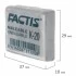 Ластик-клячка FACTIS K 20 (Испания), 37х29х10 мм, супермягкий, натуральный каучук, серый