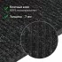 Коврик входной ворсовый влаго-грязезащитный ЛАЙМА/ЛЮБАША, 40х60 см, ребристый, толщина 7 мм, черный