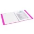 Папка с файлами КТ-20 Брауберг "Neon", розовая