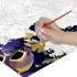 Картина по номерам А3, Остров сокровищ "ЦВЕТЫ В КОРЗИНЕ", с акрил. красками, картон, кисть