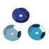 Пайетки для творчества "Классика", оттенки голубого, 8 мм, 30 грамм, 3 цвета, ОСТРОВ СОКРОВИЩ