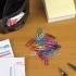 Скрепки STAFF "Manager", 28 мм, цветные, 100 шт., в картонной коробке