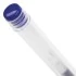 Ручка гел синяя Стафф, прозрачная с гриппом, 0,5мм