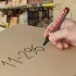 Маркер перманентный ULTRA MARKER, ЧЕРНЫЙ, 3,5 мм, с клипом, BRAUBERG