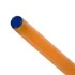 Ручка шариковая STAFF Basic Orange BP-01, письмо 750 метров, СИНЯЯ, длина корпуса 14см, 1 мм, 143740