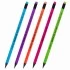 Карандаш чернографитный BRAUBERG "ULTRA COLOR", 1 шт., HB, с ластиком, пластиковый