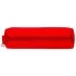 Пенал-тубус ПИФАГОР на молнии, текстиль, красный, 20х5 см