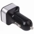 Зарядное устройство автомобильное SONNEN, 2 порта USB, выходной ток 2,1А, черное-белое, 454796