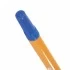 Ручка шариковая STAFF "Basic BP-03 Orange", СИНЯЯ, корпус оранжевый, узел 1 мм, линия письма 0,5 мм,