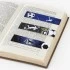 Закладки для книг с магнитом "ФУТБОЛ", 6 шт., блестки, 25x196мм, ЮНЛАНДИЯ