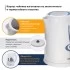 Чайник SONNEN KT-1767, 1,8 л, 2200 Вт, закрытый нагревательный элемент, пластик, белый/синий
