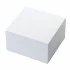 Блок для записей Брауберг проклеенный 9×9х5 см, белый, белизна 95-98%