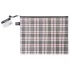 Папка на молнии А4 Брауберг "Checked" ткань, "шотландка"